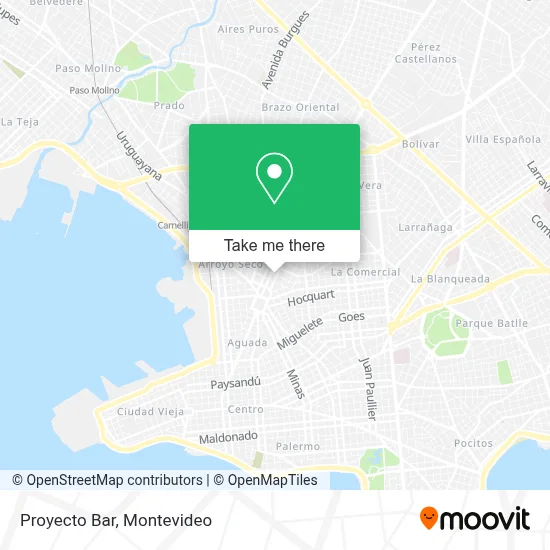 Proyecto Bar map