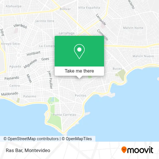 Ras Bar map