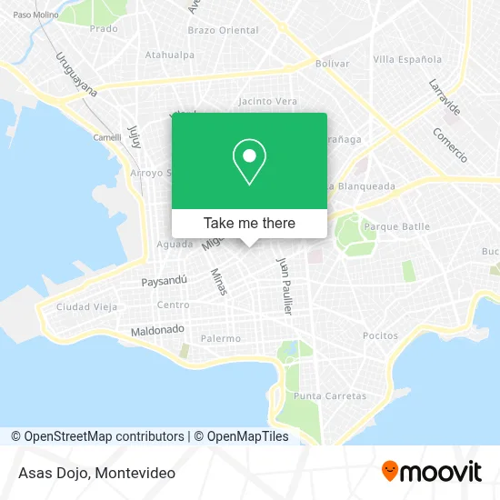 Asas Dojo map