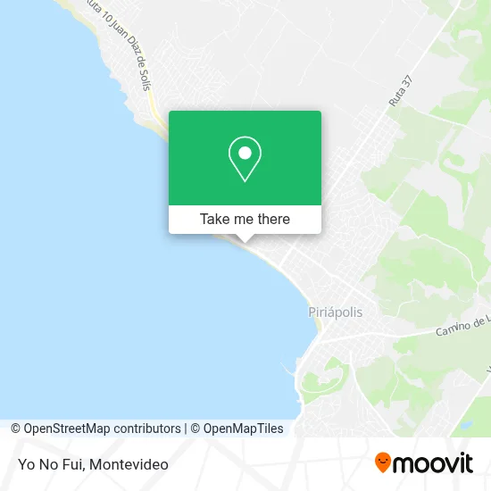 Yo No Fui map