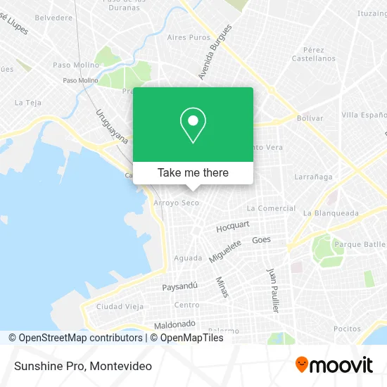 Sunshine Pro map