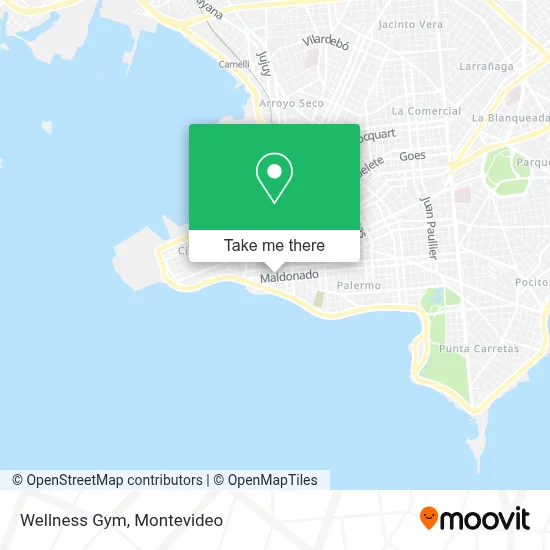 Wellness Gym map