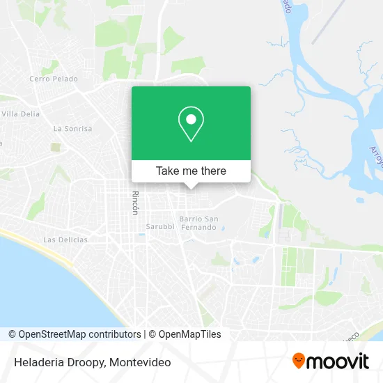 Heladeria Droopy map