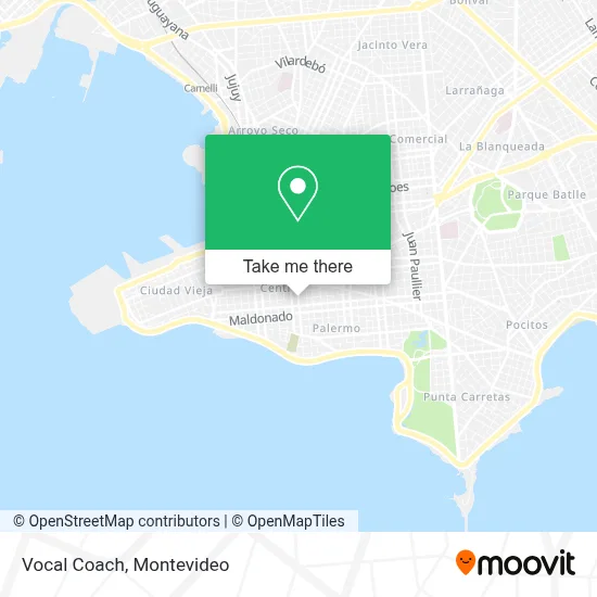 Vocal Coach map