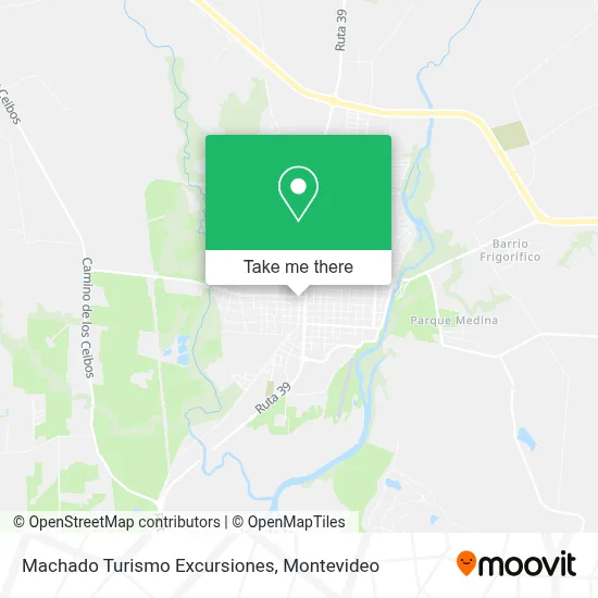 Machado Turismo Excursiones map