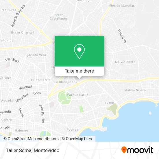Taller Sema map