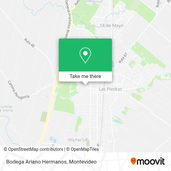 Bodega Ariano Hermanos map