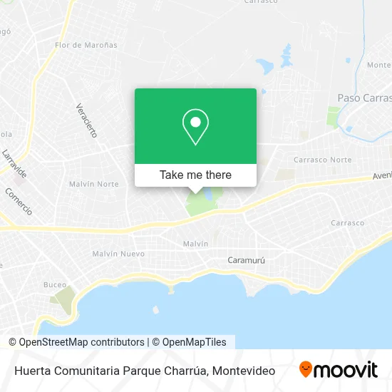 Huerta Comunitaria Parque Charrúa map