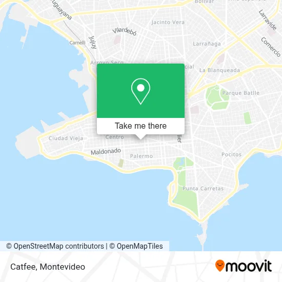 Catfee map