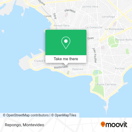 Repongo map