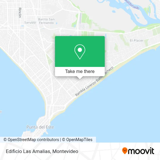 Edificio Las Amalias map