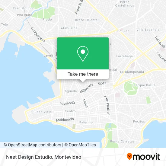 Nest Design Estudio map
