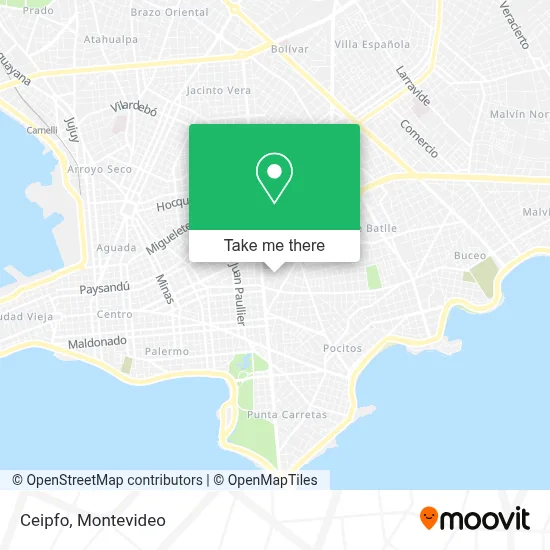 Ceipfo map