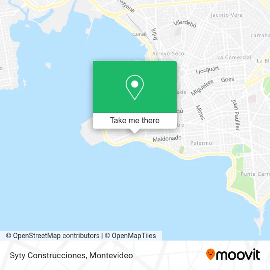 Syty Construcciones map