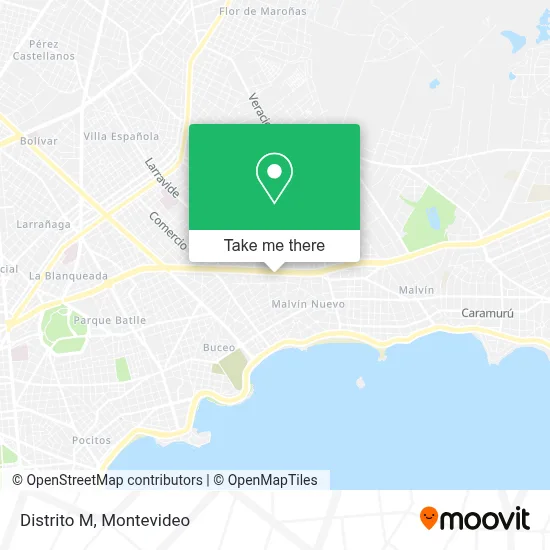 Distrito M map