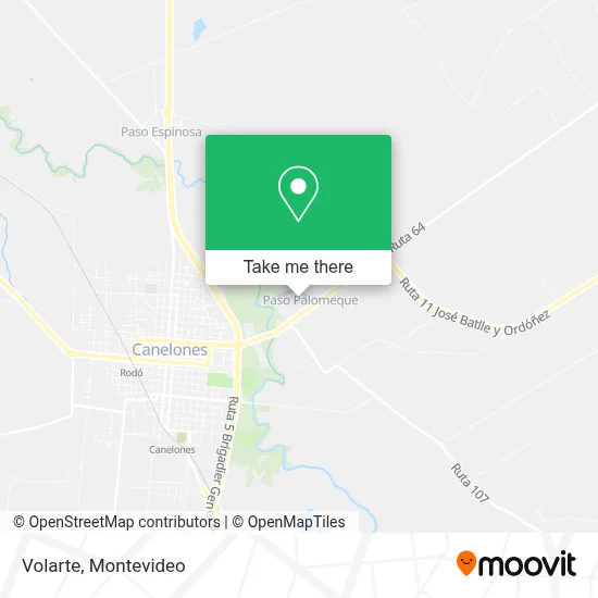 Volarte map