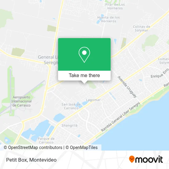 Petit Box map