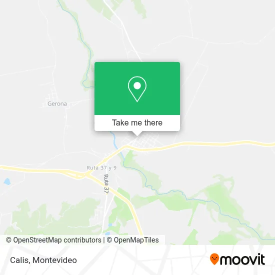 Calis map