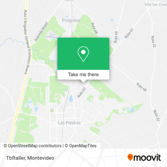 Tbftaller map