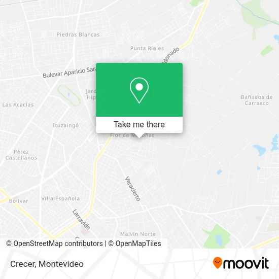 Crecer map