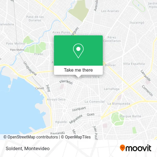 Soldent map