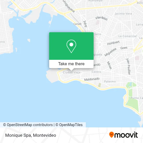 Monique Spa map