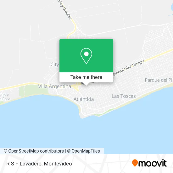 R S F Lavadero map
