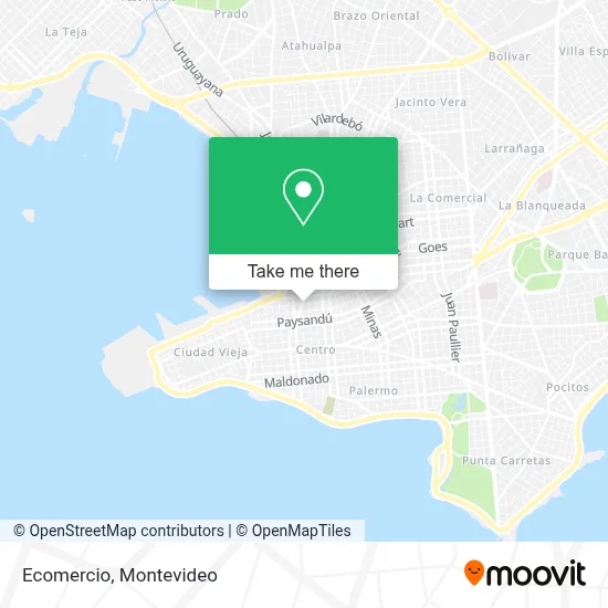 Ecomercio map