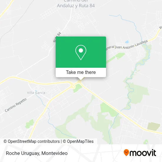 Roche Uruguay map
