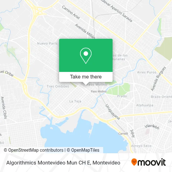 Algorithmics Montevideo Mun CH E map