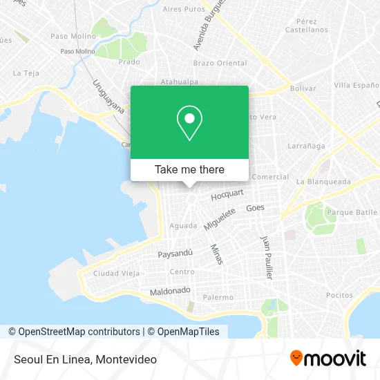 Seoul En Linea map