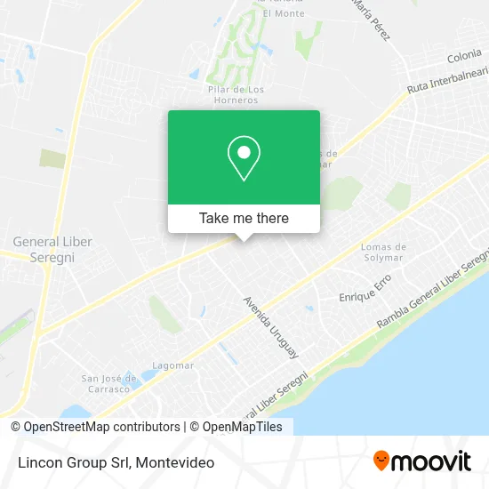 Lincon Group Srl map