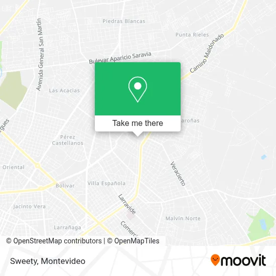 Sweety map