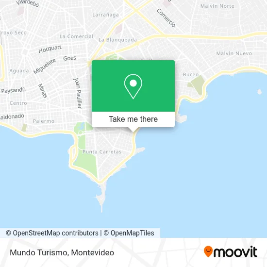 Mundo Turismo map