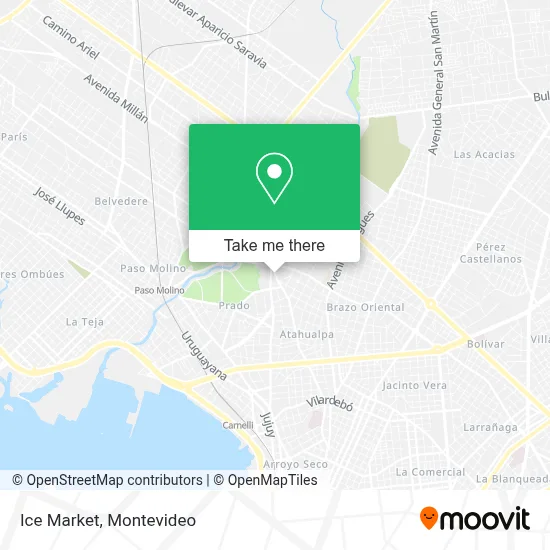 Ice Market map