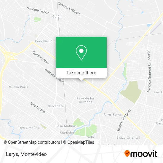 Larys map