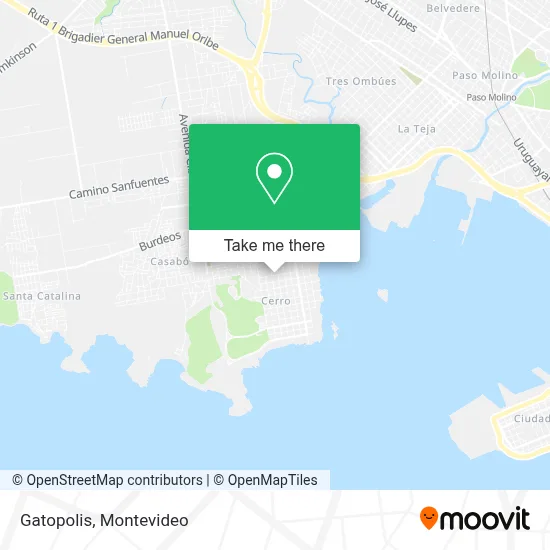 Gatopolis map