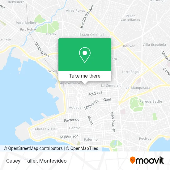 Casey - Taller map