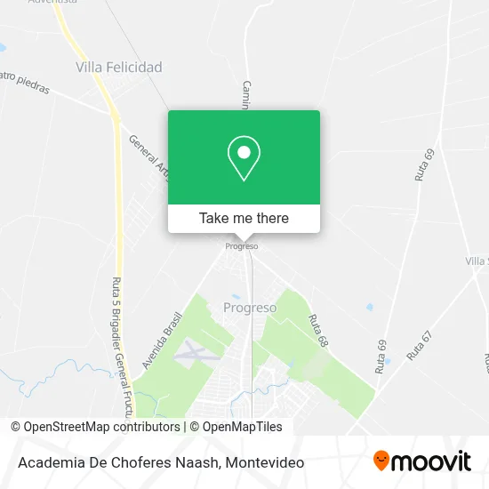 Academia De Choferes Naash map