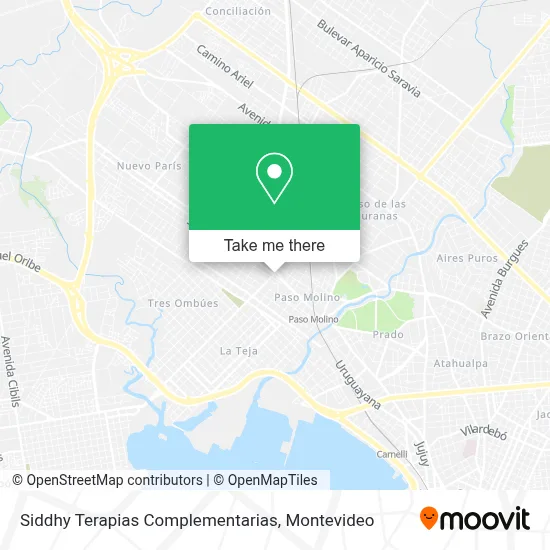 Siddhy Terapias Complementarias map