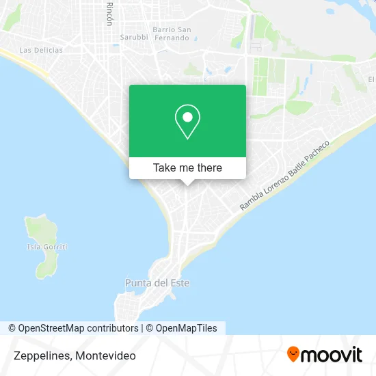 Zeppelines map