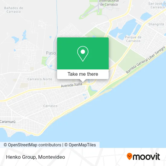 Henko Group map