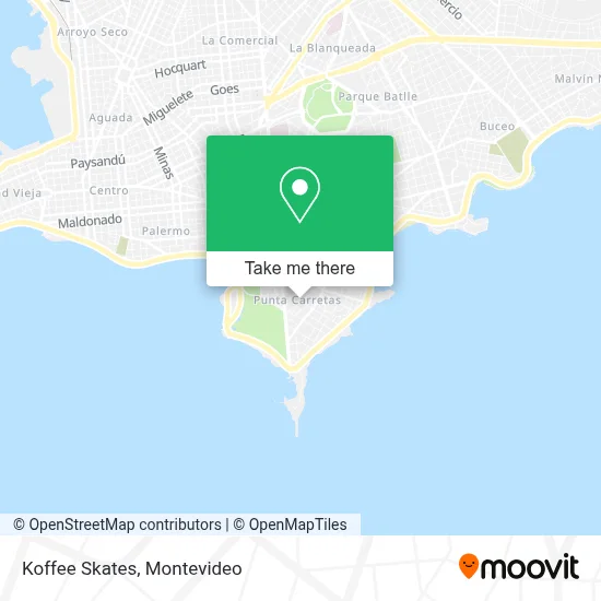 Koffee Skates map