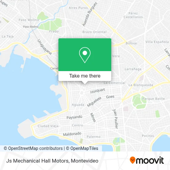 Js Mechanical Hall Motors map
