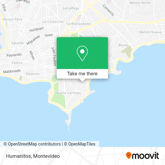 Humanitos map