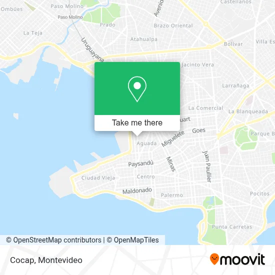 Cocap map