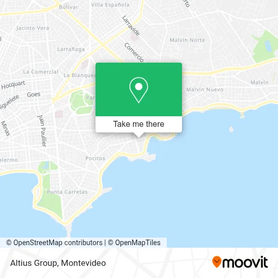 Altius Group map