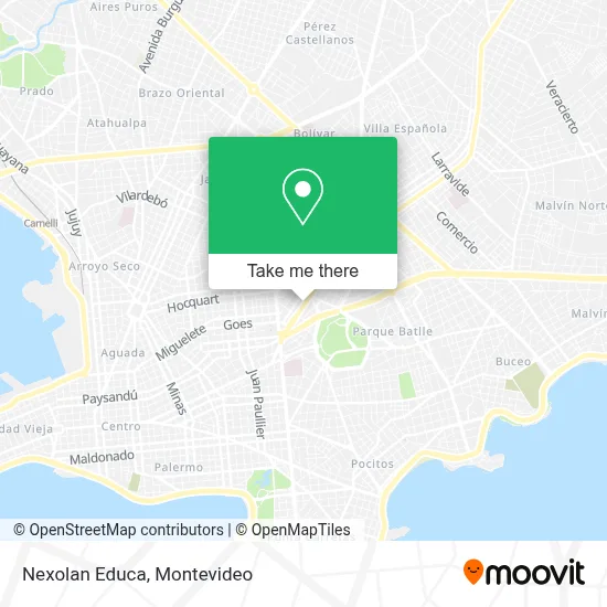 Nexolan Educa map