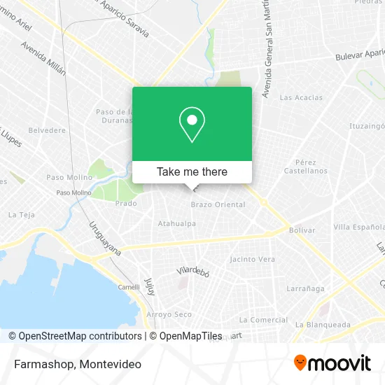 Farmashop map