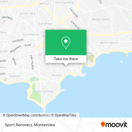 Sport Recovery map